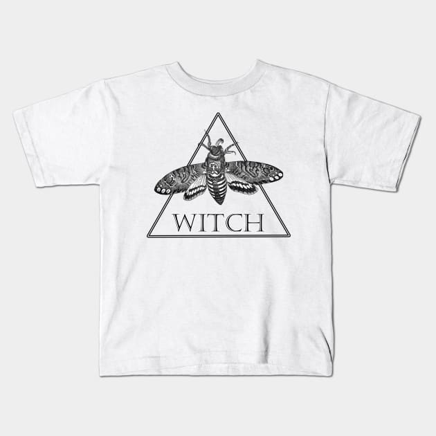 Moth Kids T-Shirt by valentinahramov